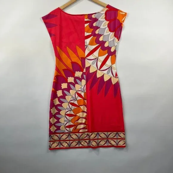 Y2K Retro Abstract Print Mini Women's Dress - Picture 2 of 4